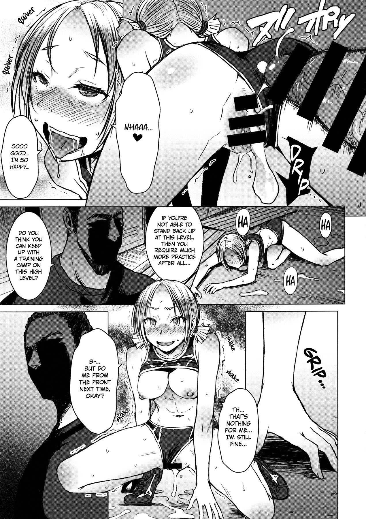 Hentai Manga Comic-Fucking a Blonde Girl On The Ground-Read-22